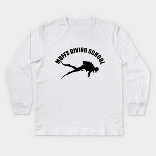 Muffs Diving School Kids Long Sleeve T-Shirt